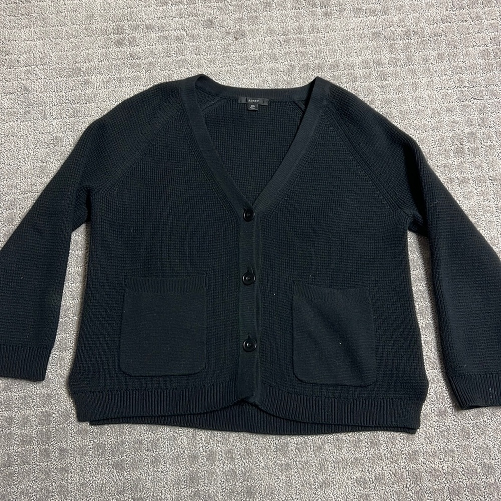 J Crew Women’s Knit Black Sweater